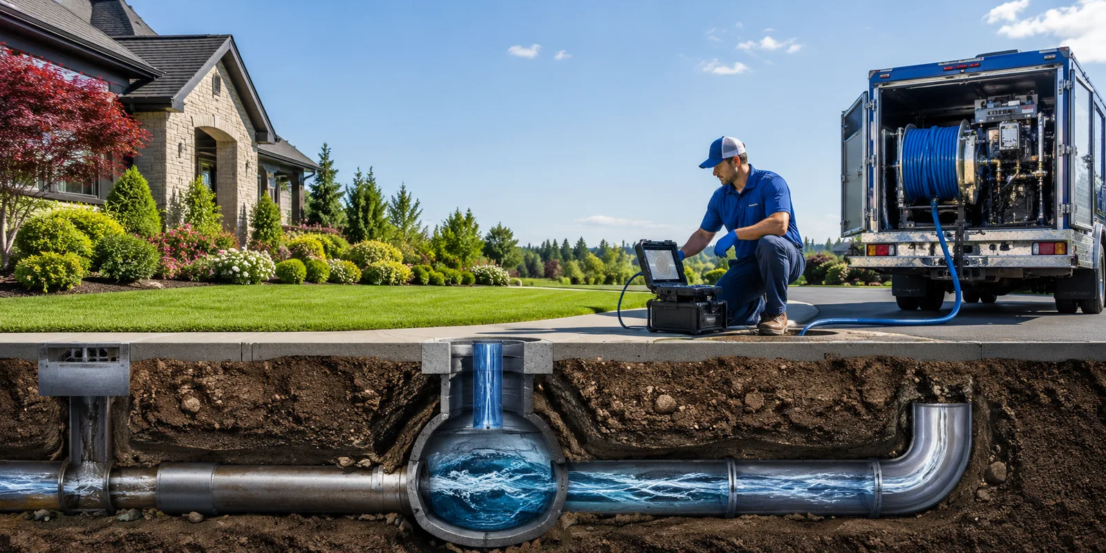 Drainage restoration information for Waterford, VA